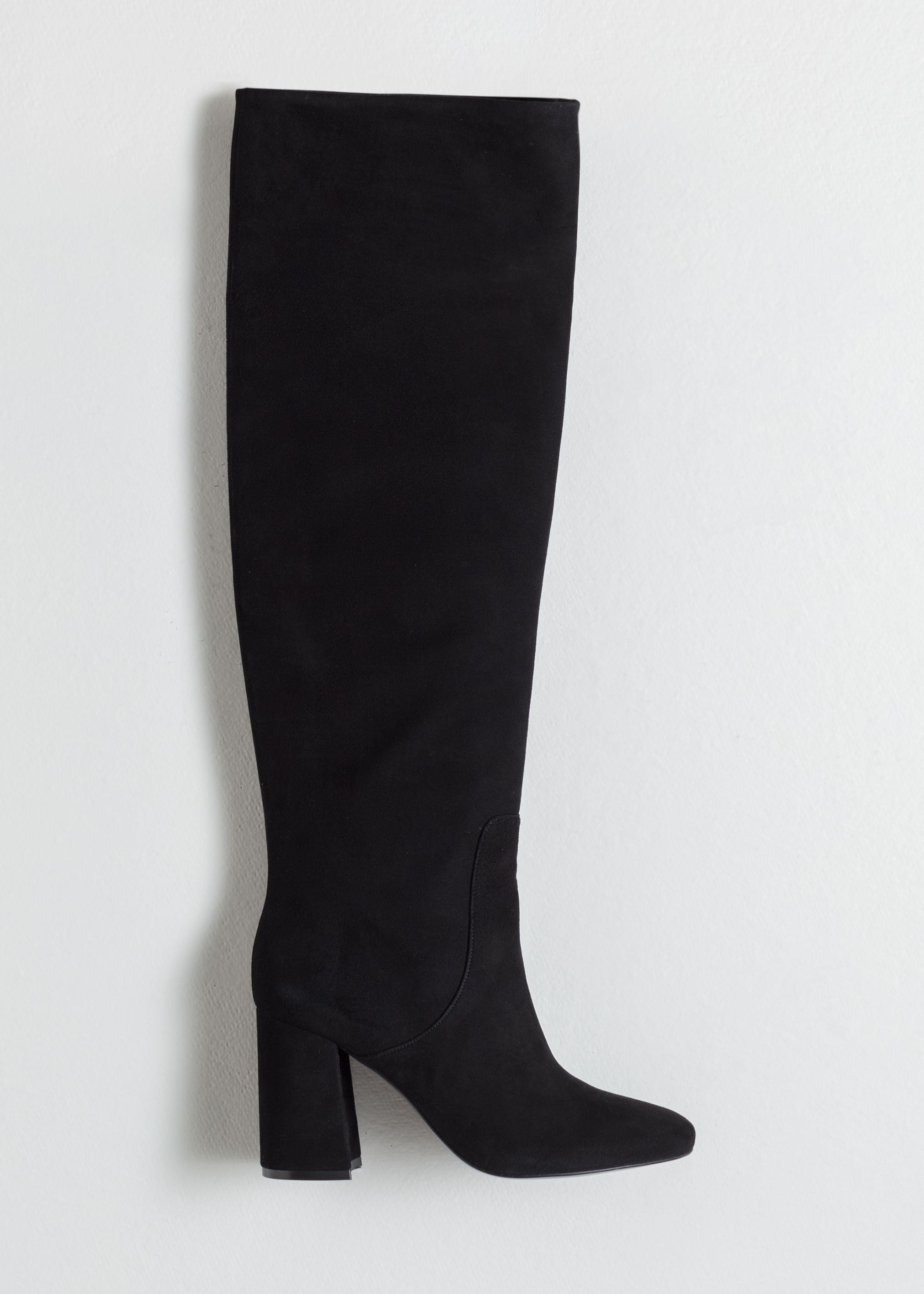 Knee High Suede Boots