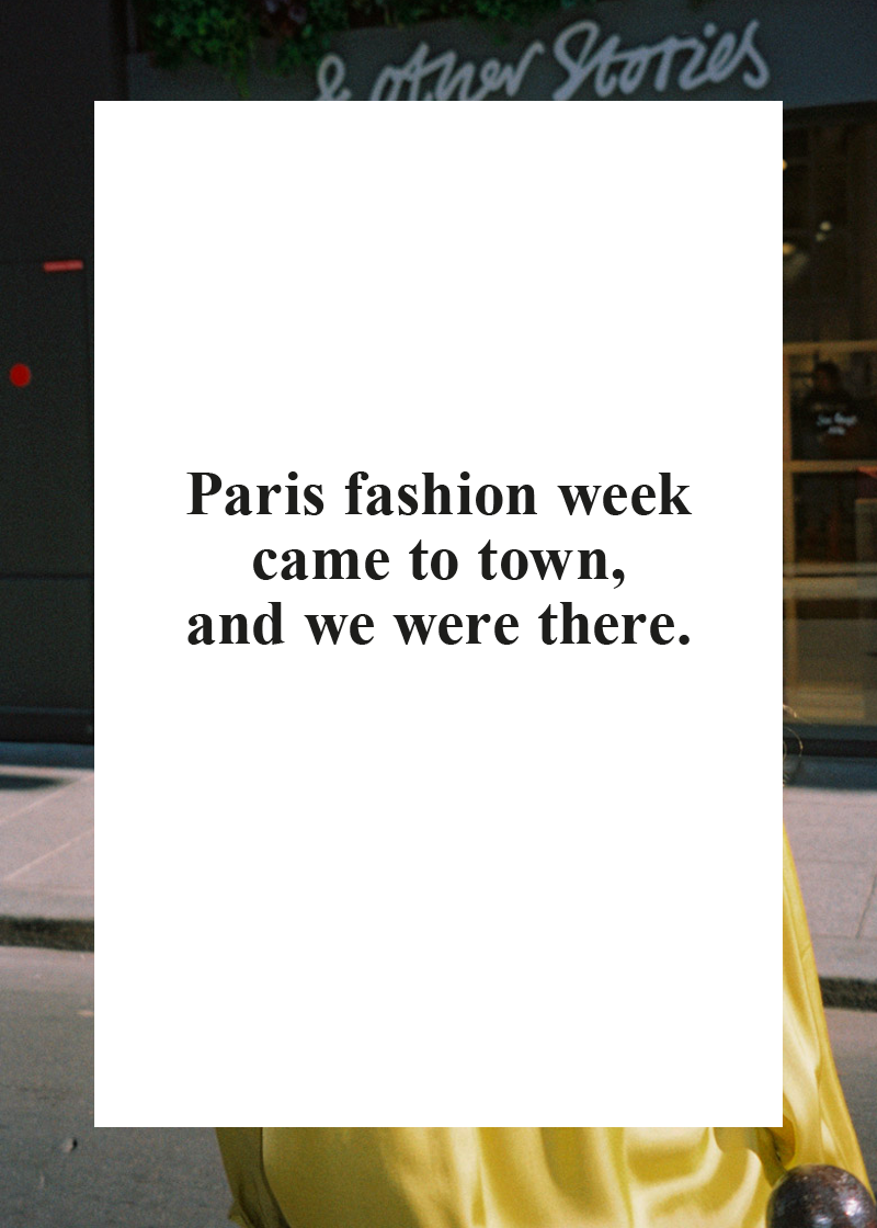 & Other Stories Paris Fashion Week