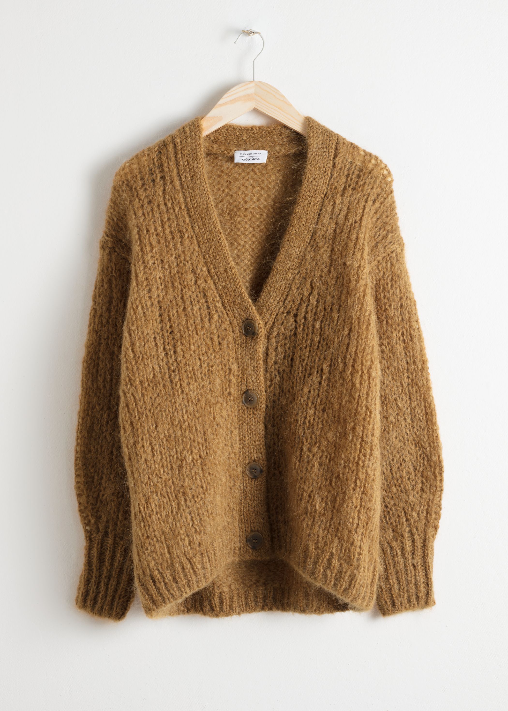Oversized V-Neck Cardigan