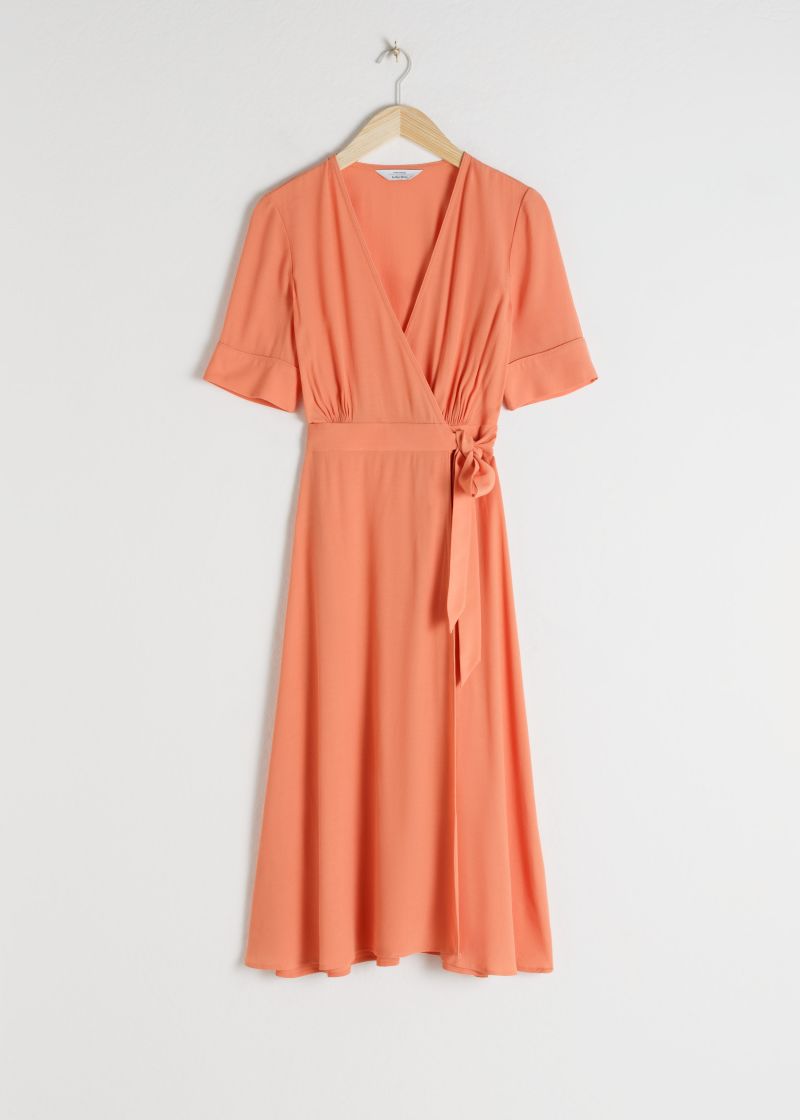 Midi Wrap Dress