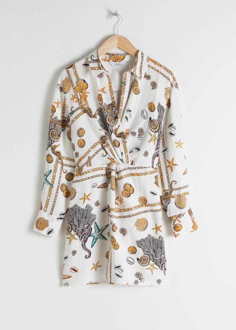 Seashell Twist Knot Dress