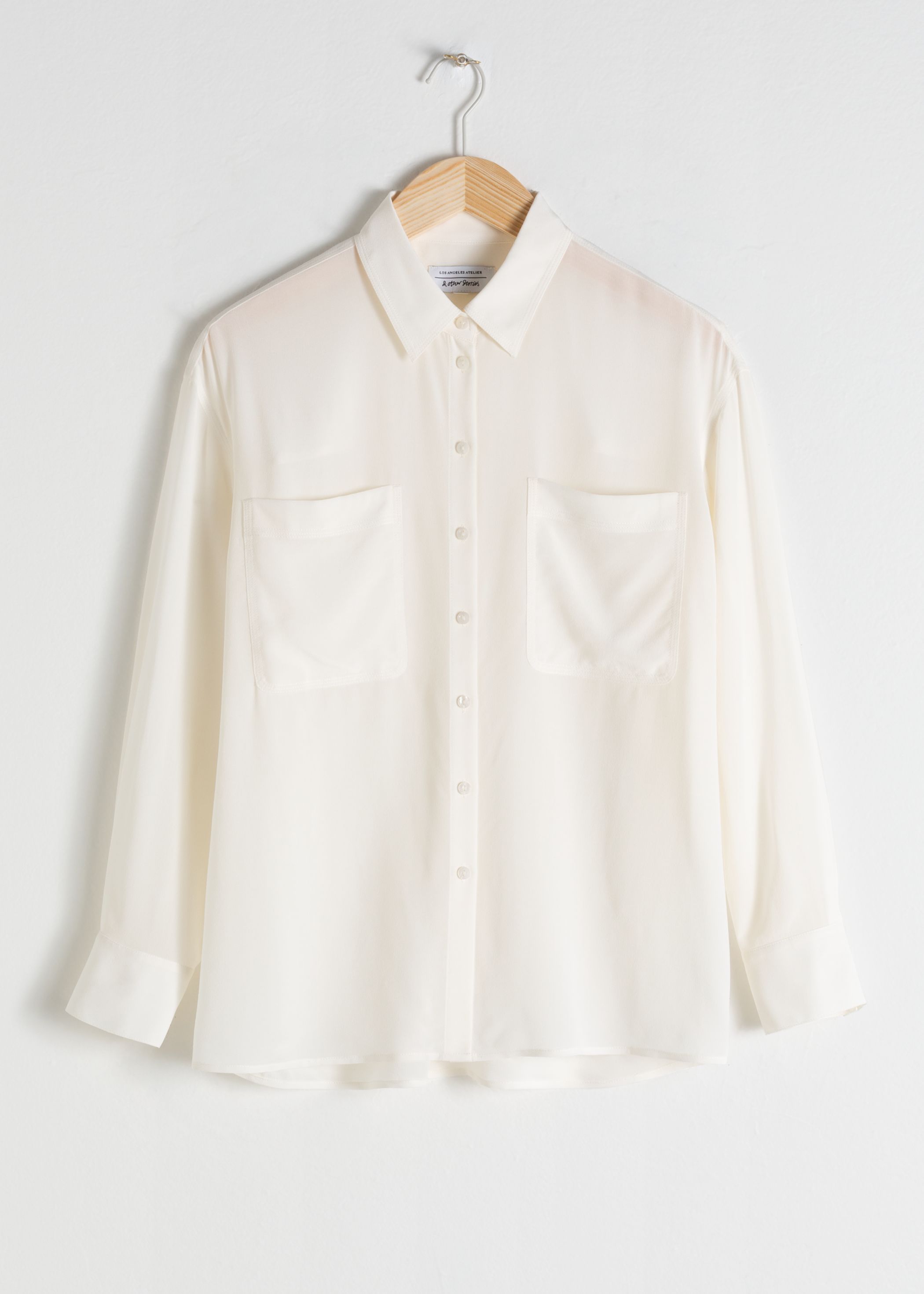 Oversized Silk Shirt
