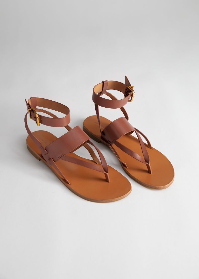 Criss Cross Strappy Sandals