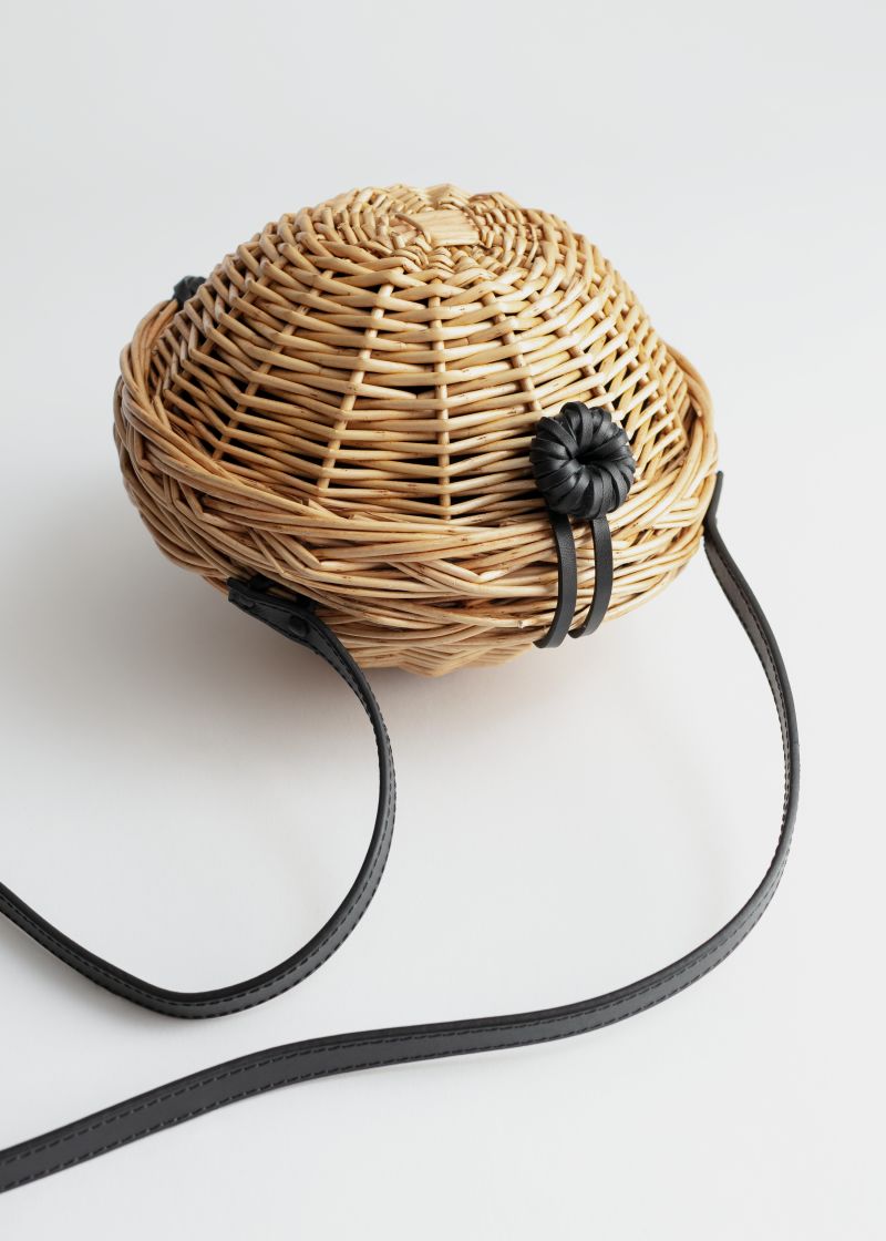 Circle Basket Crossbody Bag