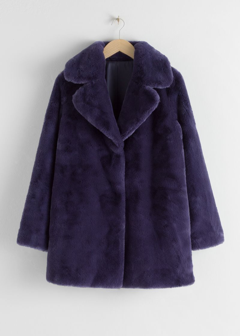 Short Faux Fur Coat