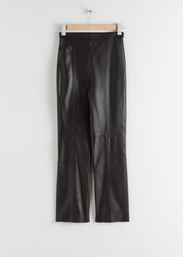 Soft Leather Trousers