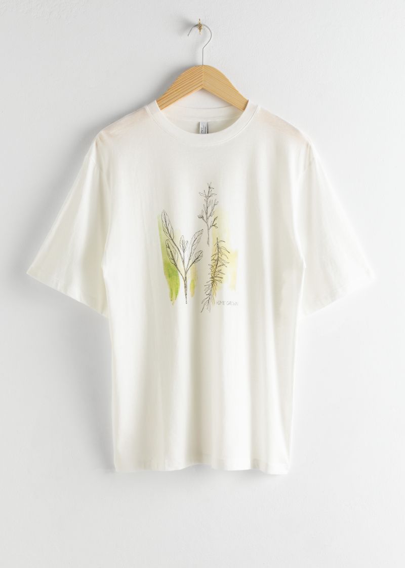 Oversized Homegrown Graphic T-Shirt