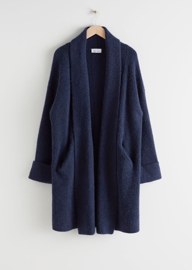 Rib Knit Cardigan