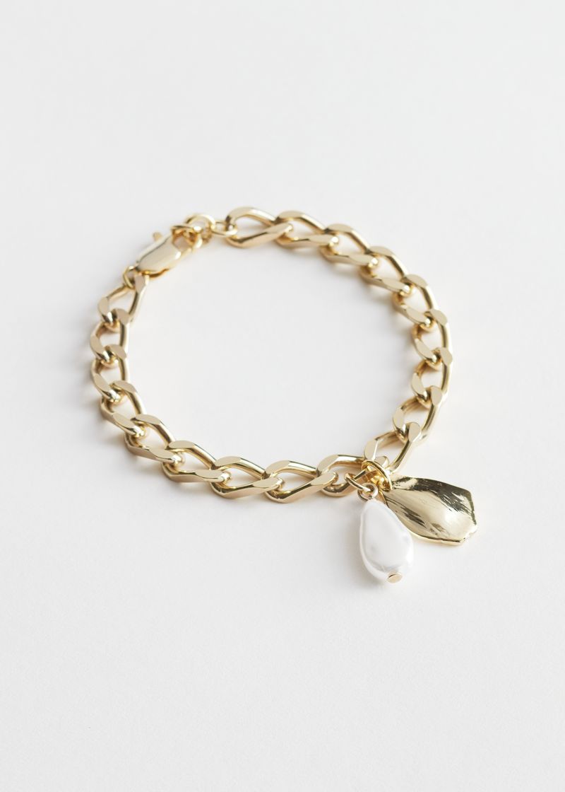 Duo Charm Chain Bracelet