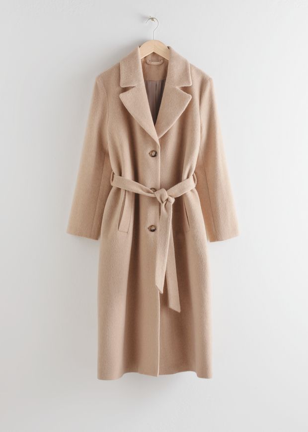 Beige coat