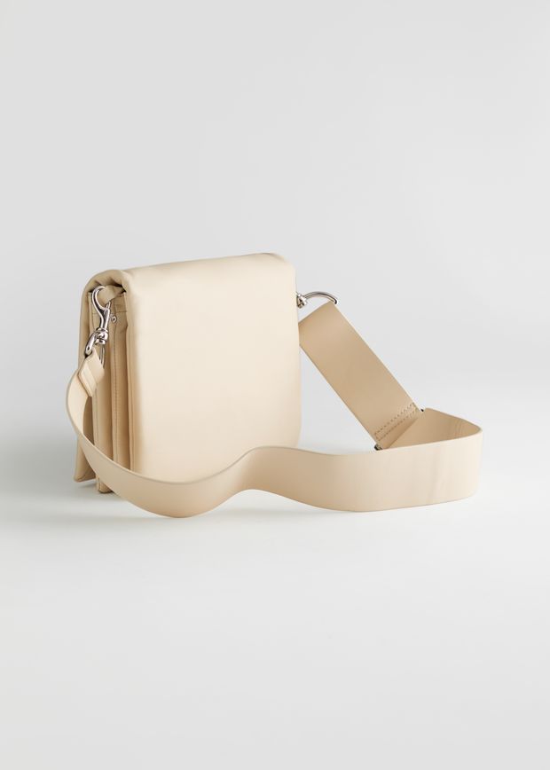 Leather Crossbody Utility Bag