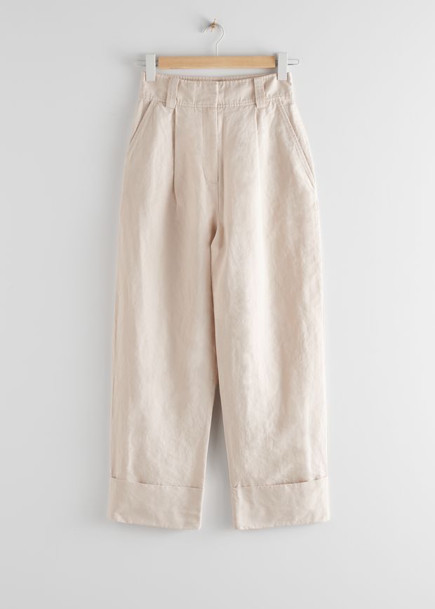Wide Tailored Trousers