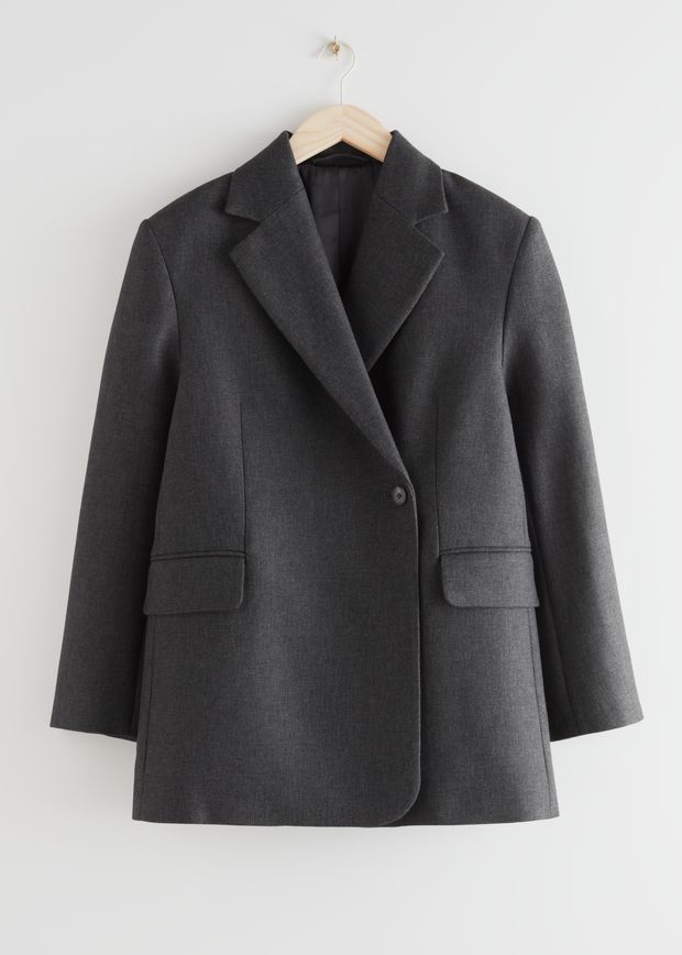 Boxy Double Breasted Blazer