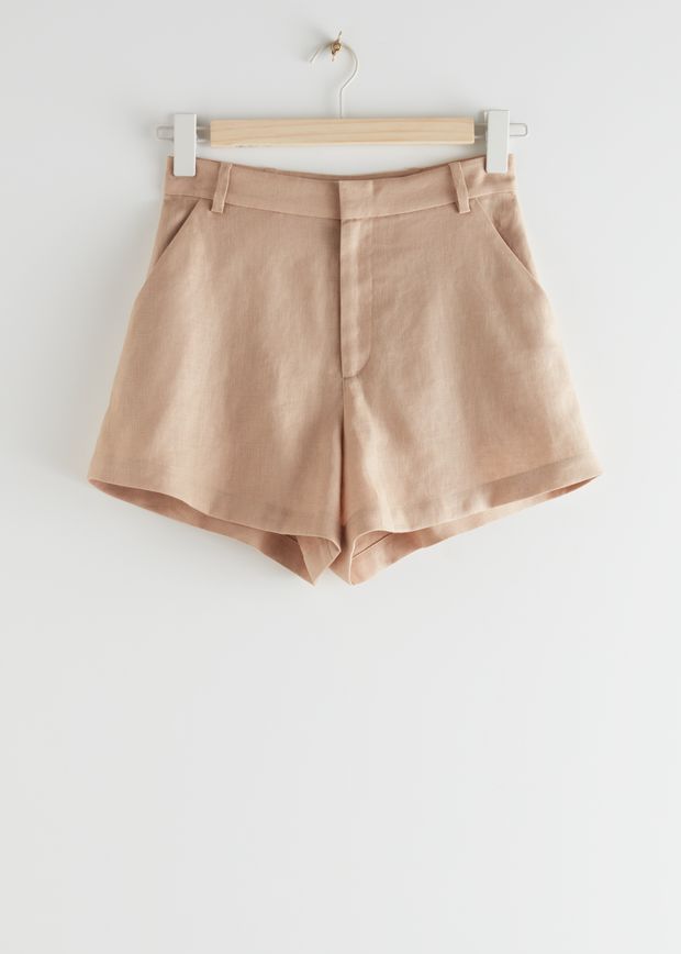 Leinen-Shorts