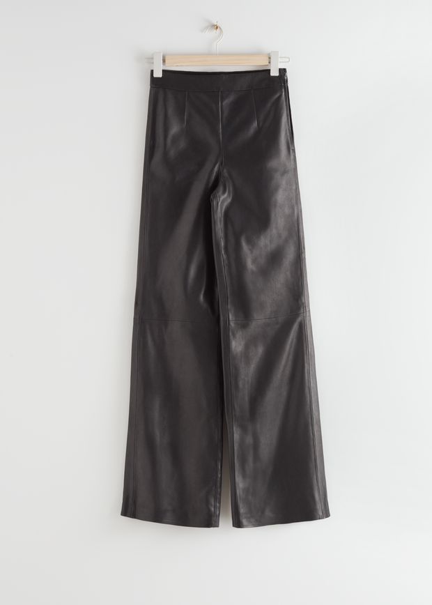 Ausgestellte Lederhose
