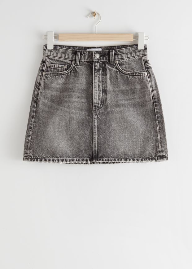 Denim Mini Skirt
