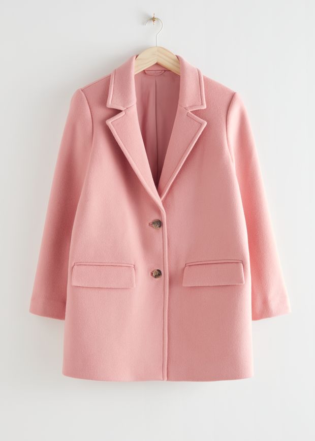Oversized Single Breasted Blazer