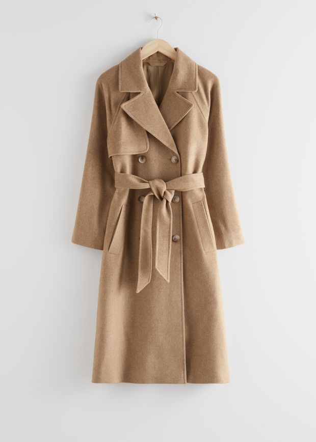 Belted Wool Coat