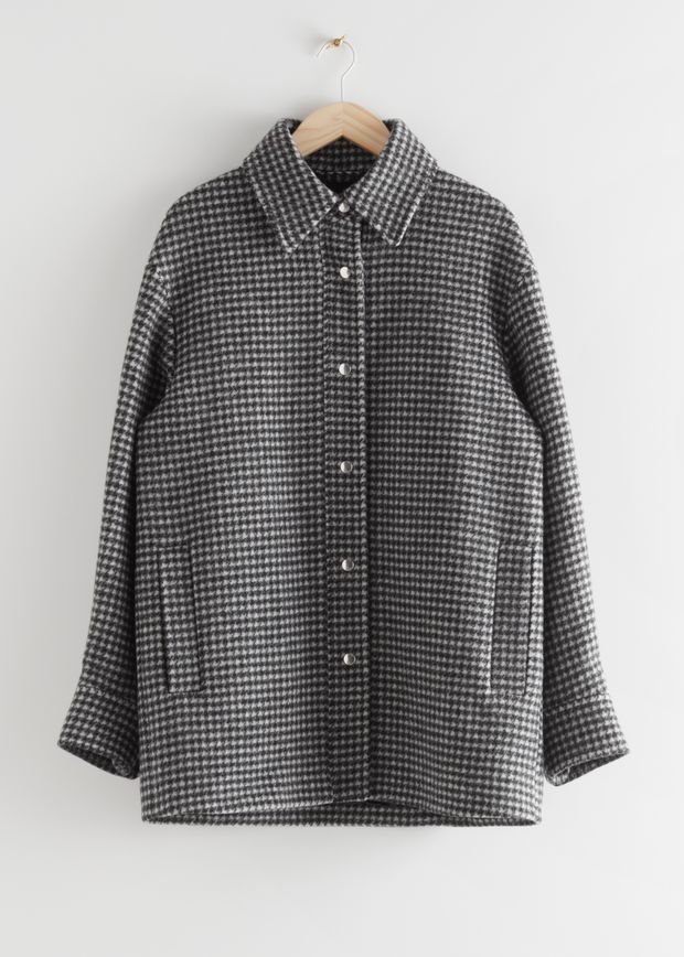 Oversized Shirt Jacket