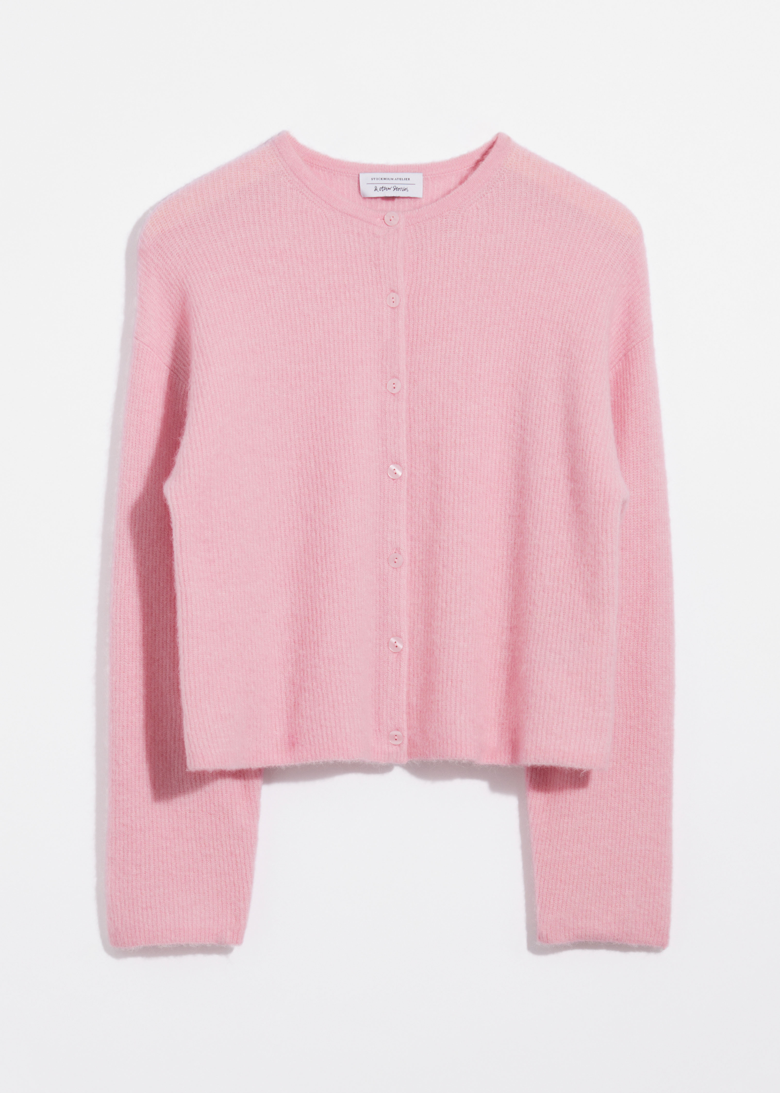 alpaca-blend knit sweater