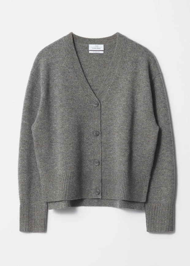 Oversized Merino Knit Cardigan