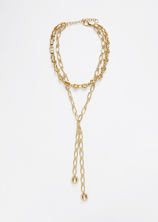 Bold Layered Chain Necklace