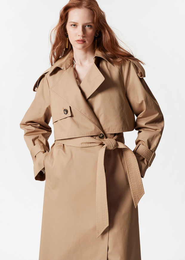 Belted Trench Coat