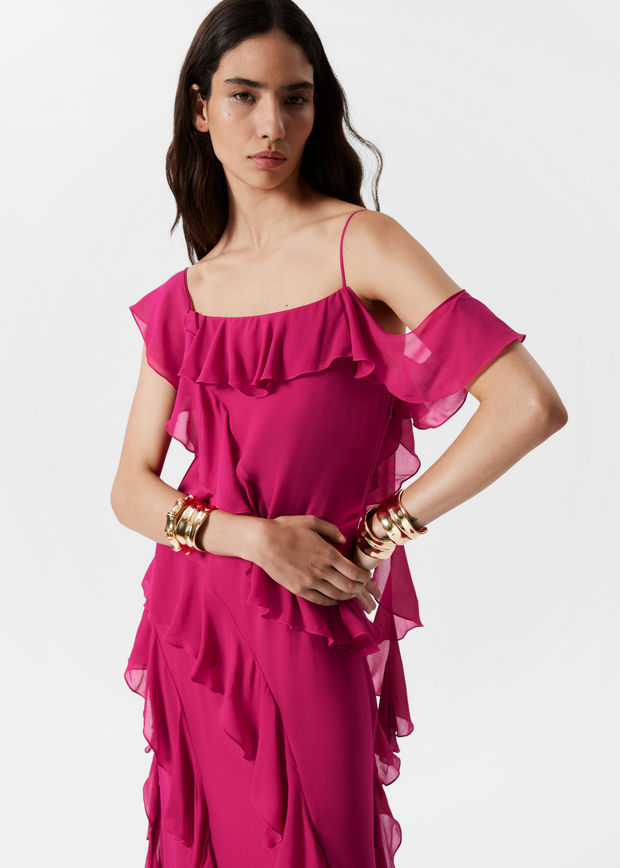 Ruffle Maxi Dress