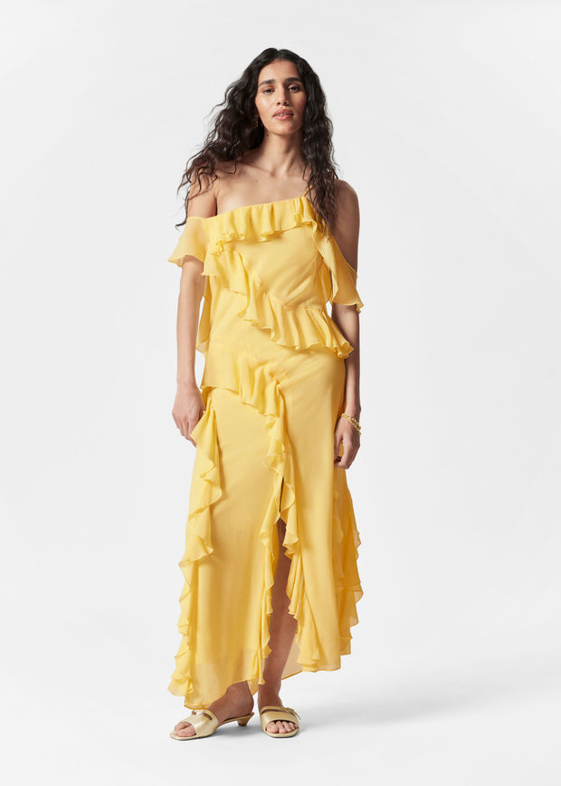 Ruffle Maxi Dress