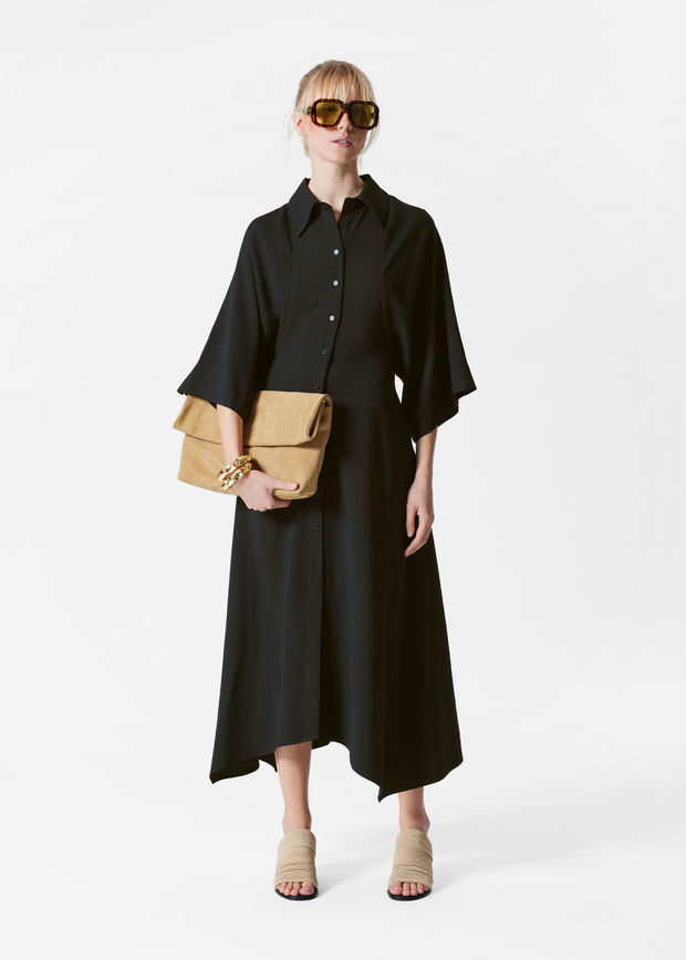 Midi Shirt Dress