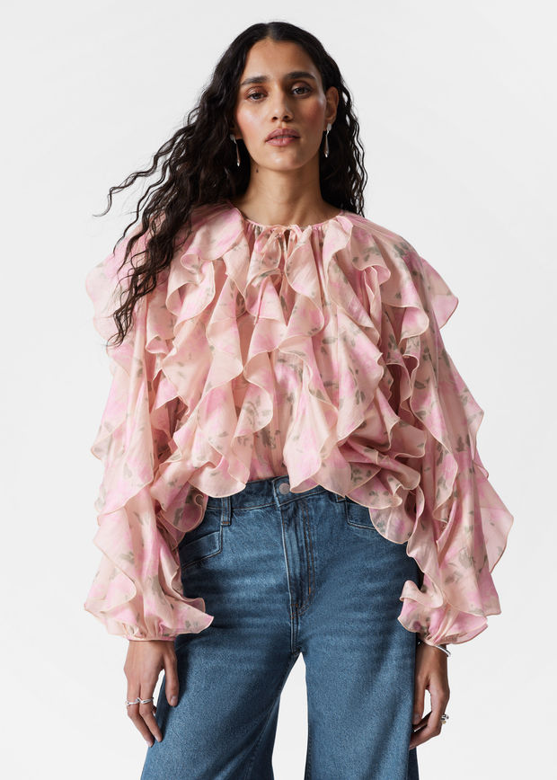 Ruffle Blouse