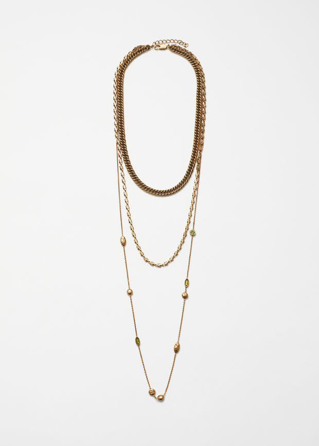 layered chain necklace