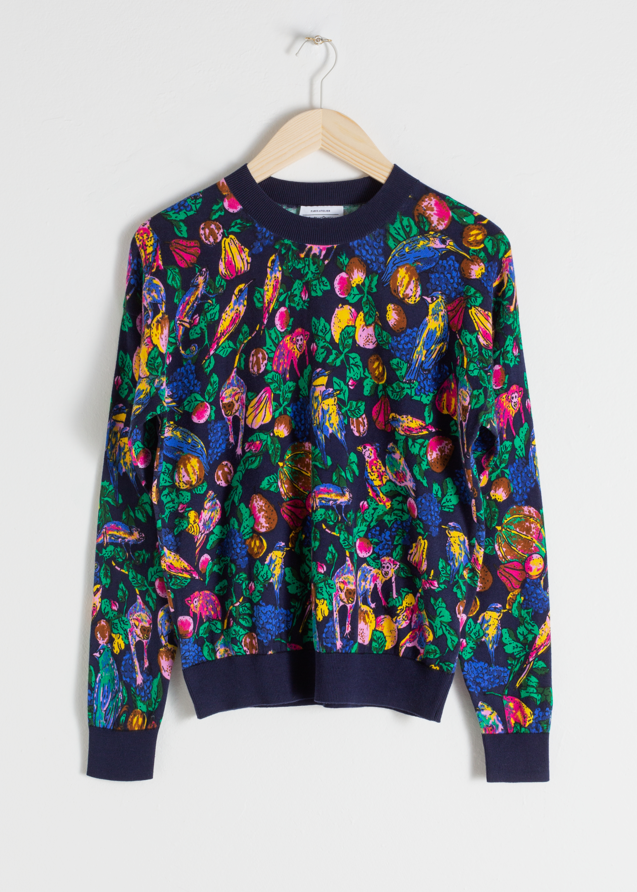 Jungle Cotton Knit Sweater