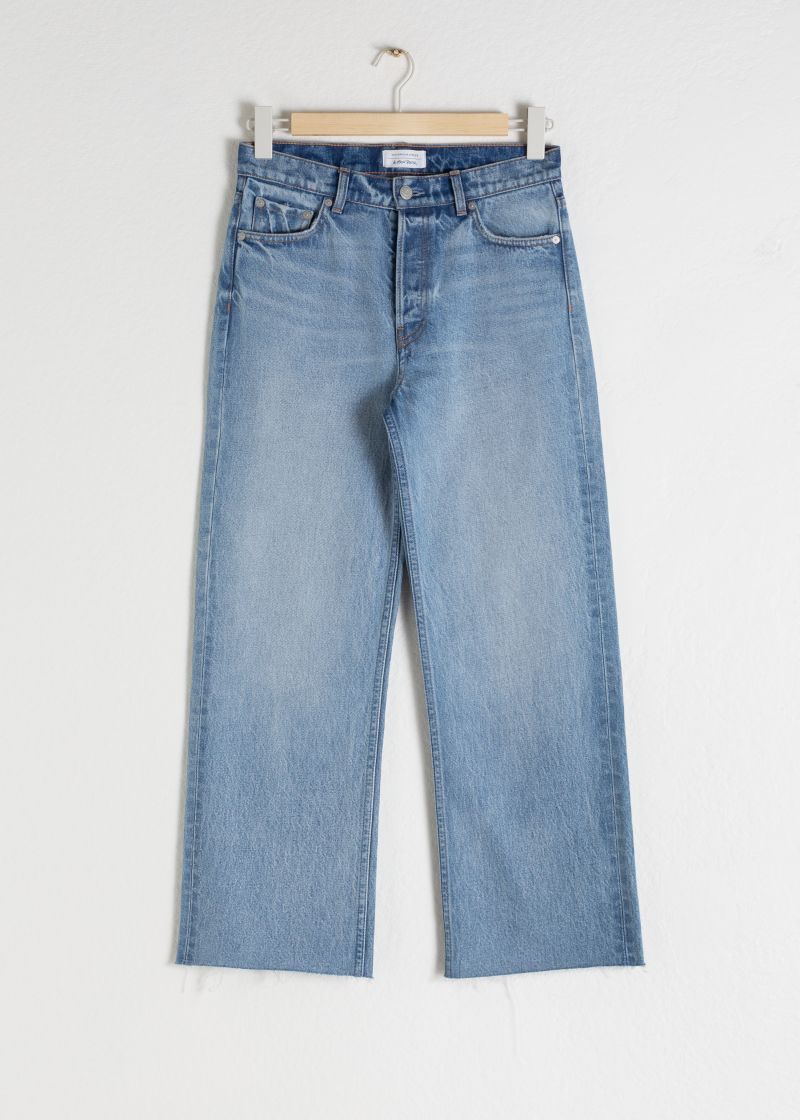 Kick Flare Mid Rise Jeans