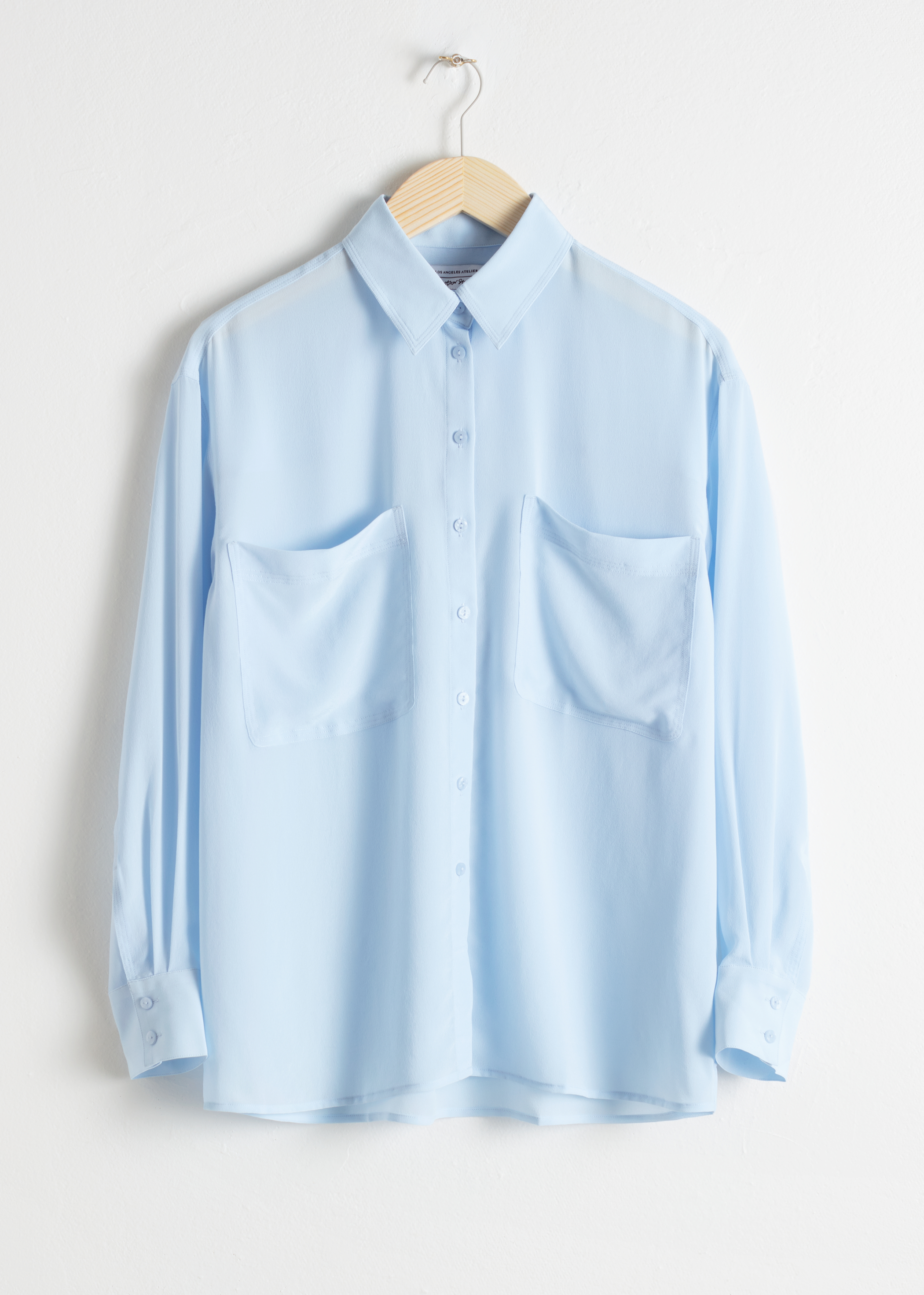 Oversized Silk Shirt