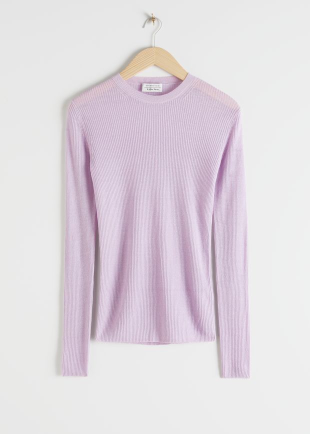 Linen Silk Blend Sweater