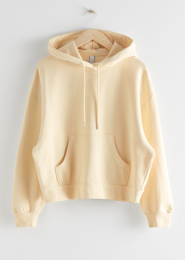 Oversized Boxy Hooded Sweatshirt
