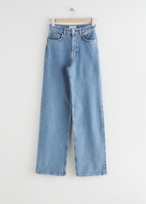 Straight High Waist Jeans