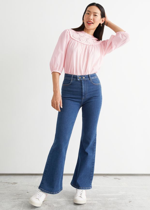 Flared High Waist Jeans