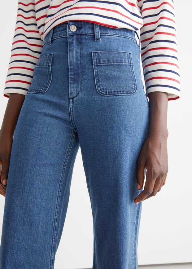 Flared High Waist Jeans