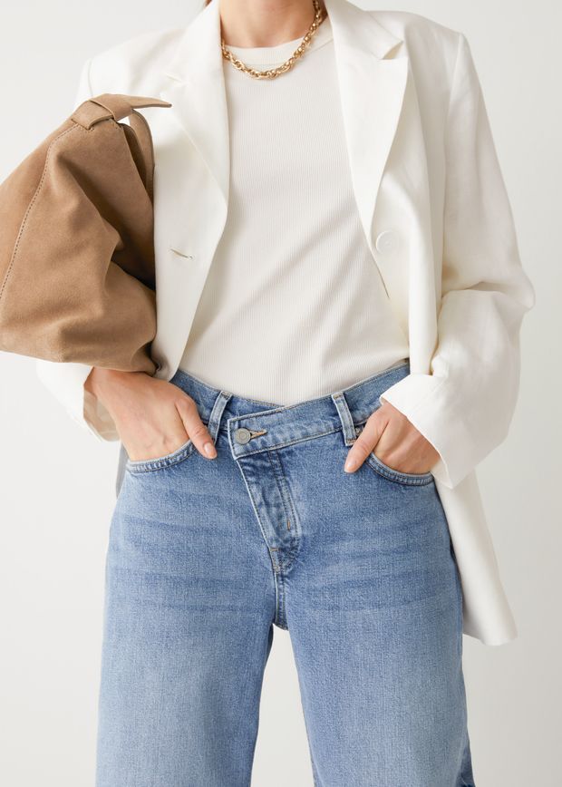 Wide Wrap Jeans