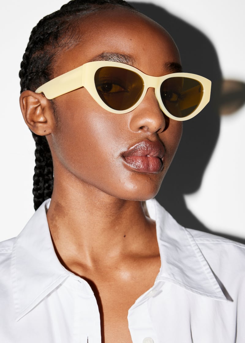 & Other Stories Polarized Cat-Eye Sunglasses
