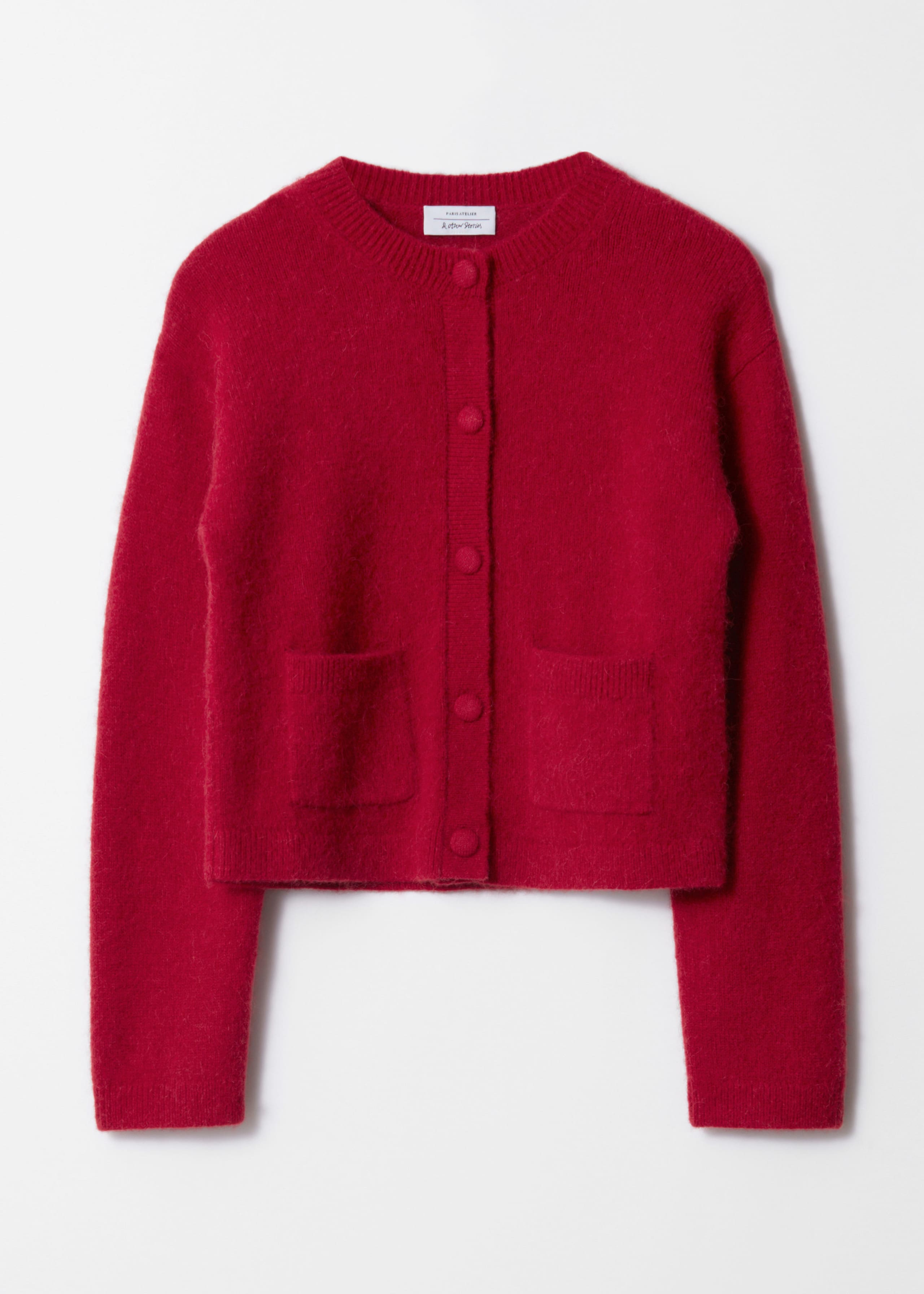 Rib Knit Crewneck Cardigan – KROST