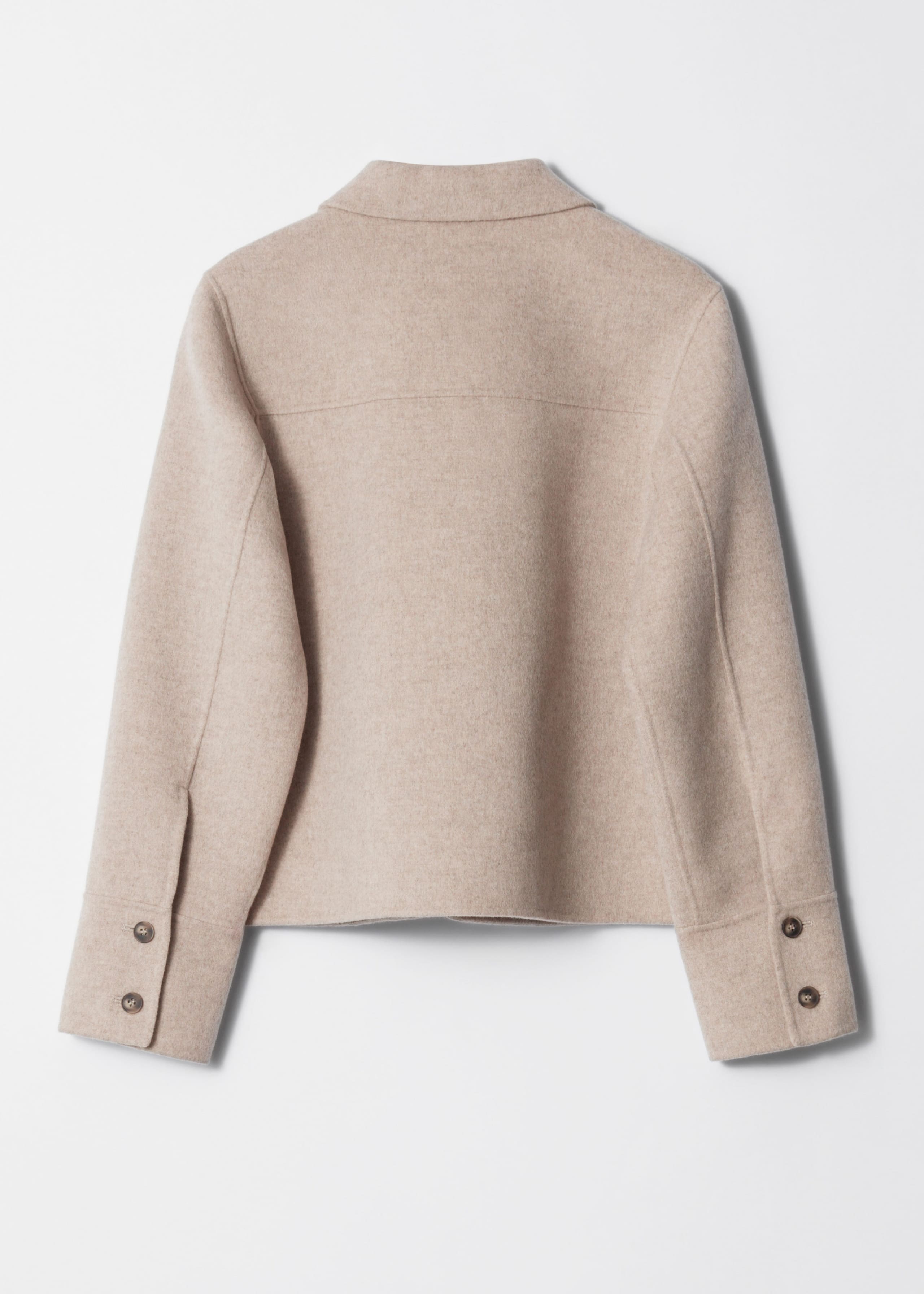 Collared Wool Jacket - Beige - Jackets - & Other Stories AD