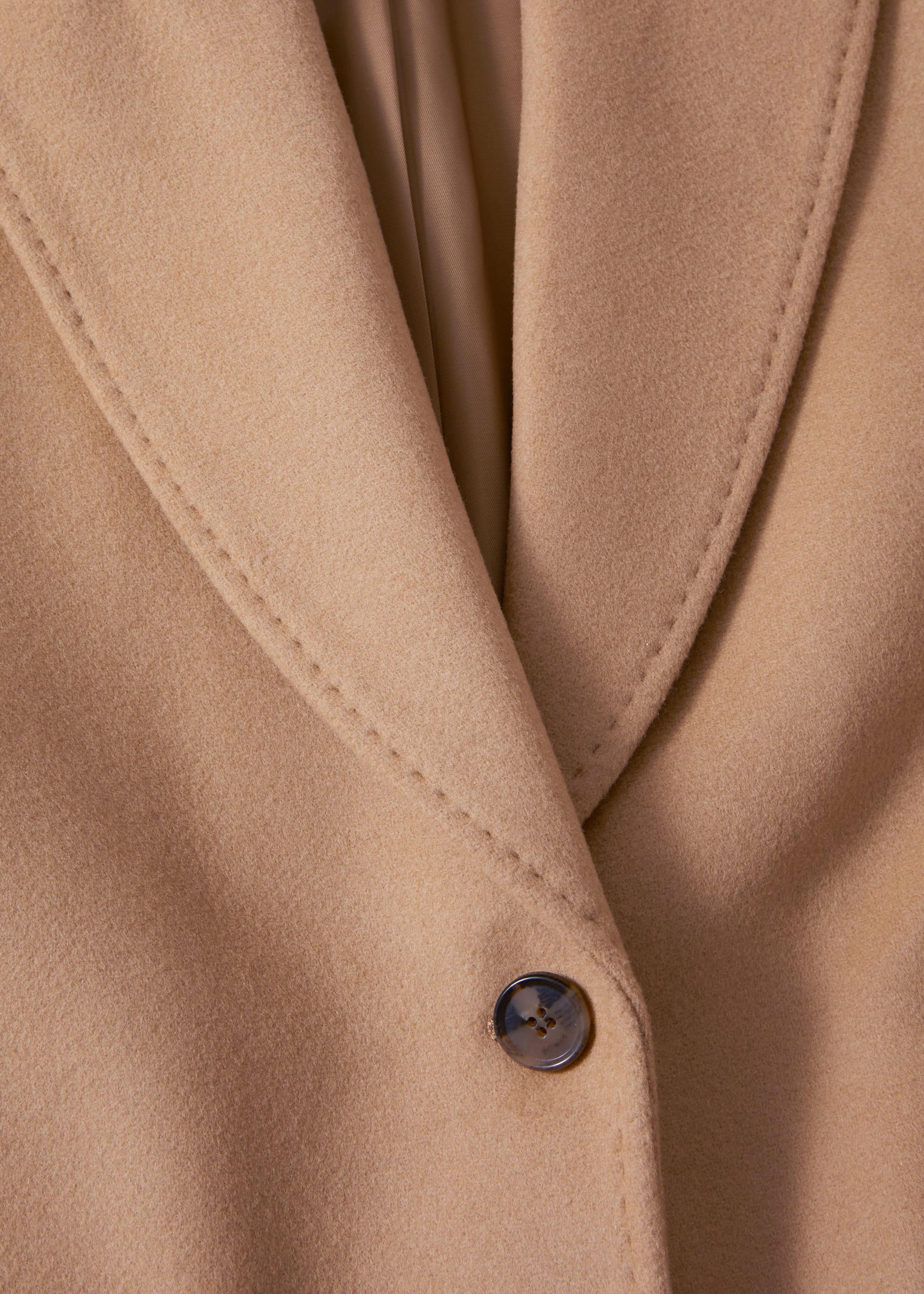 Tailored Single-Breasted Coat - Camel - & Other Stories NO
