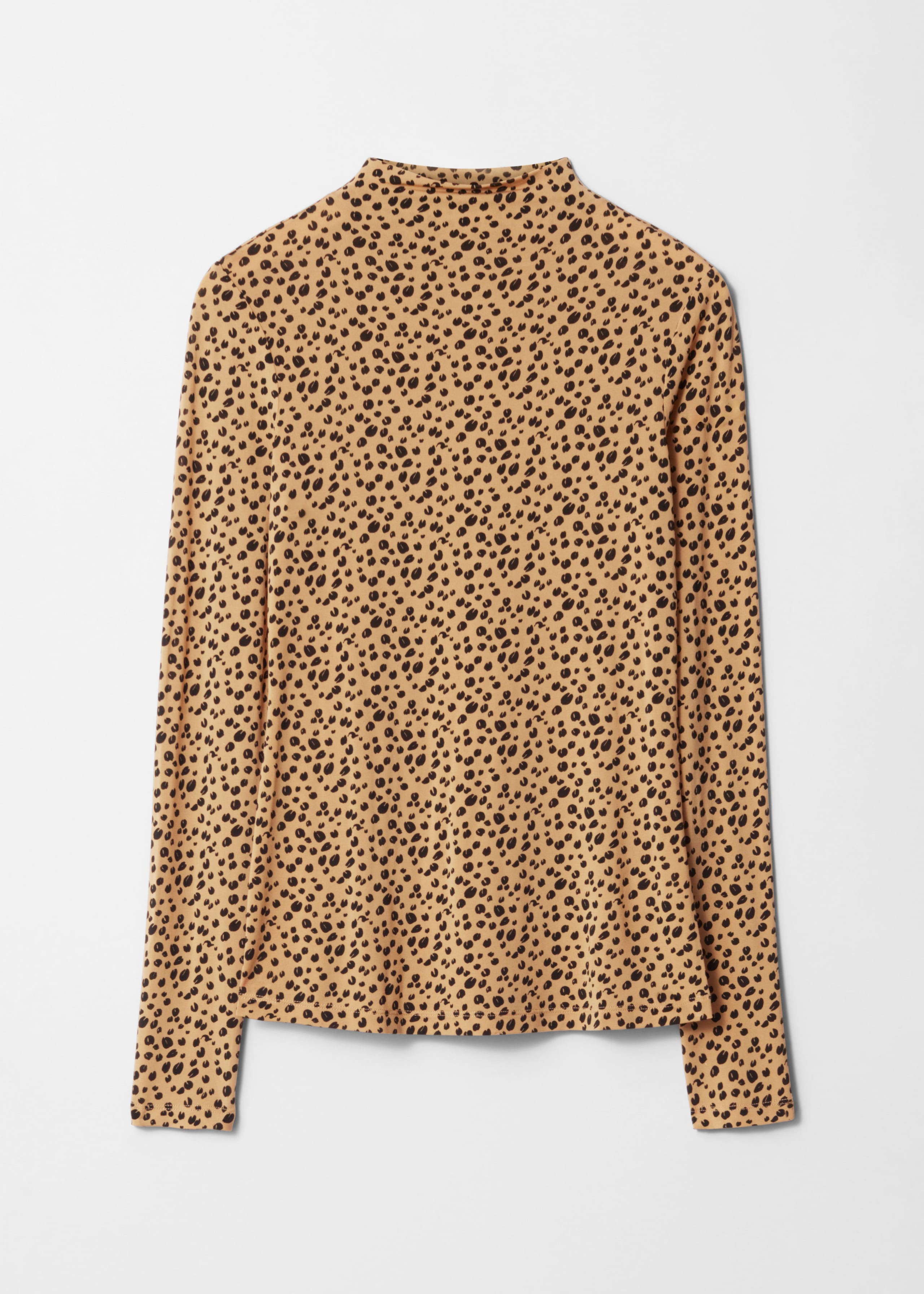 Mock-Neck Top - Leopard Print - \u0026 Other Stories NL