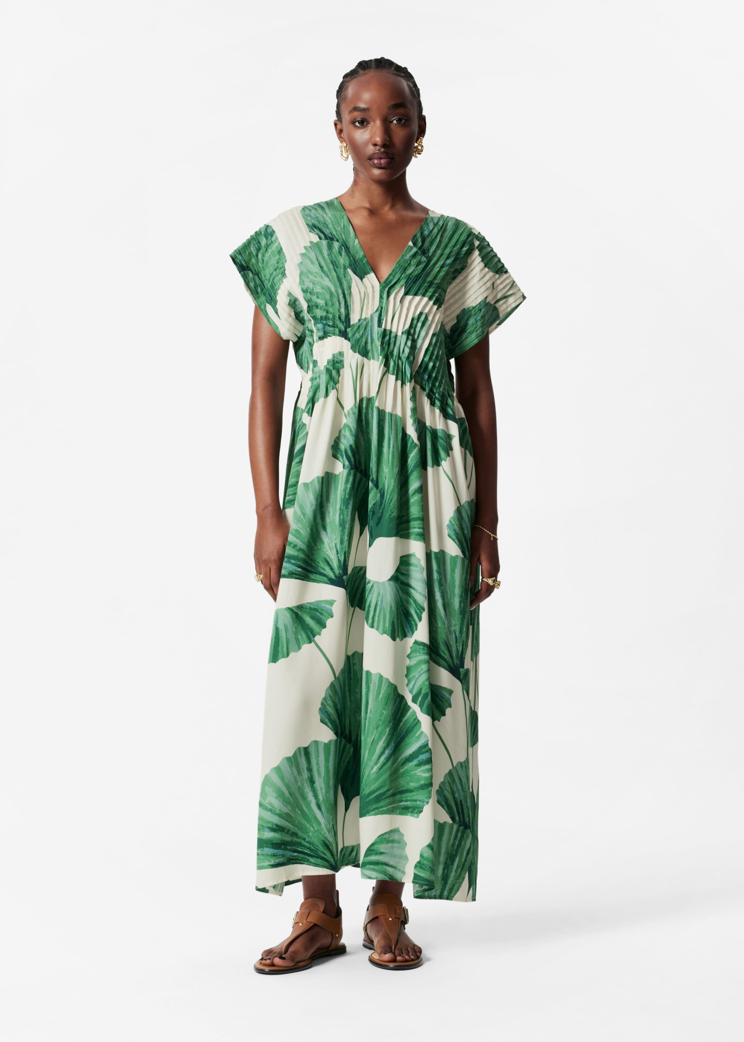 Off shoulder Pleats knit dress – L'AUBE BLANC