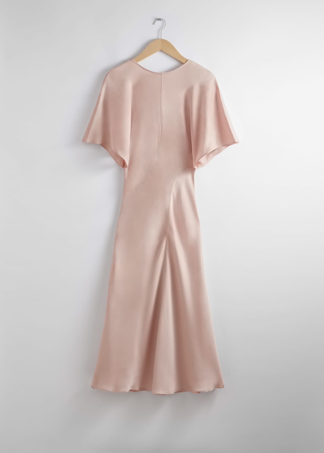 Zara Satin Dress Orange
